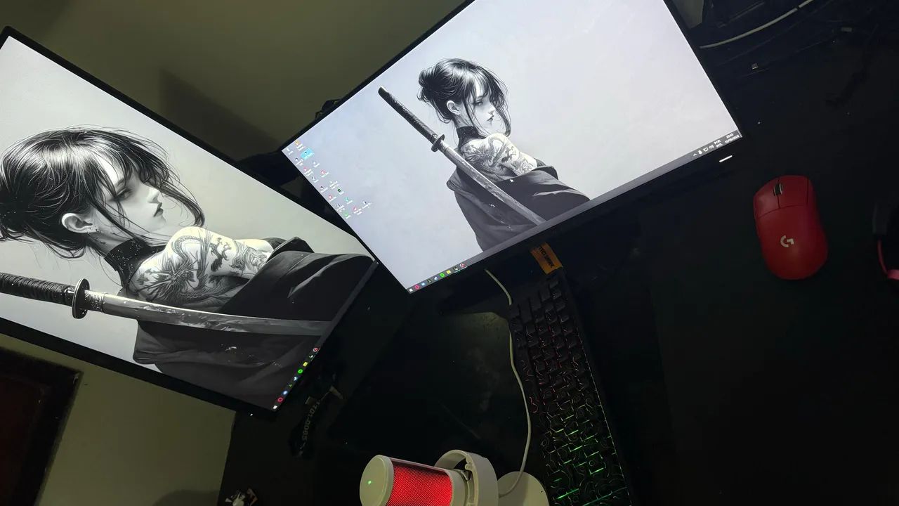 VENDO SETUP COMPLETO GAMER | 2 MONITORES + PERIFÉRICOS PREMIUM - Foto 4