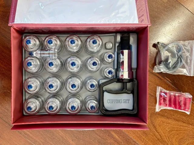 Kit de ventosas Hansol Professional (19 ventosas + bomba + acessórios)