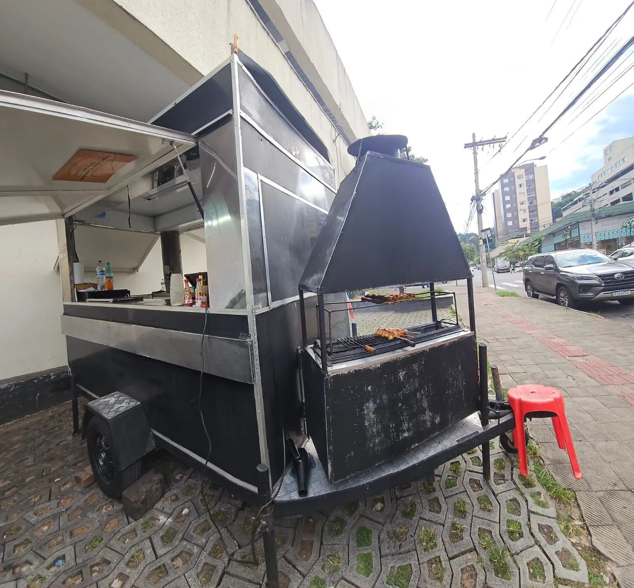 Treilher para lanche e espetinhos  - Foto 4