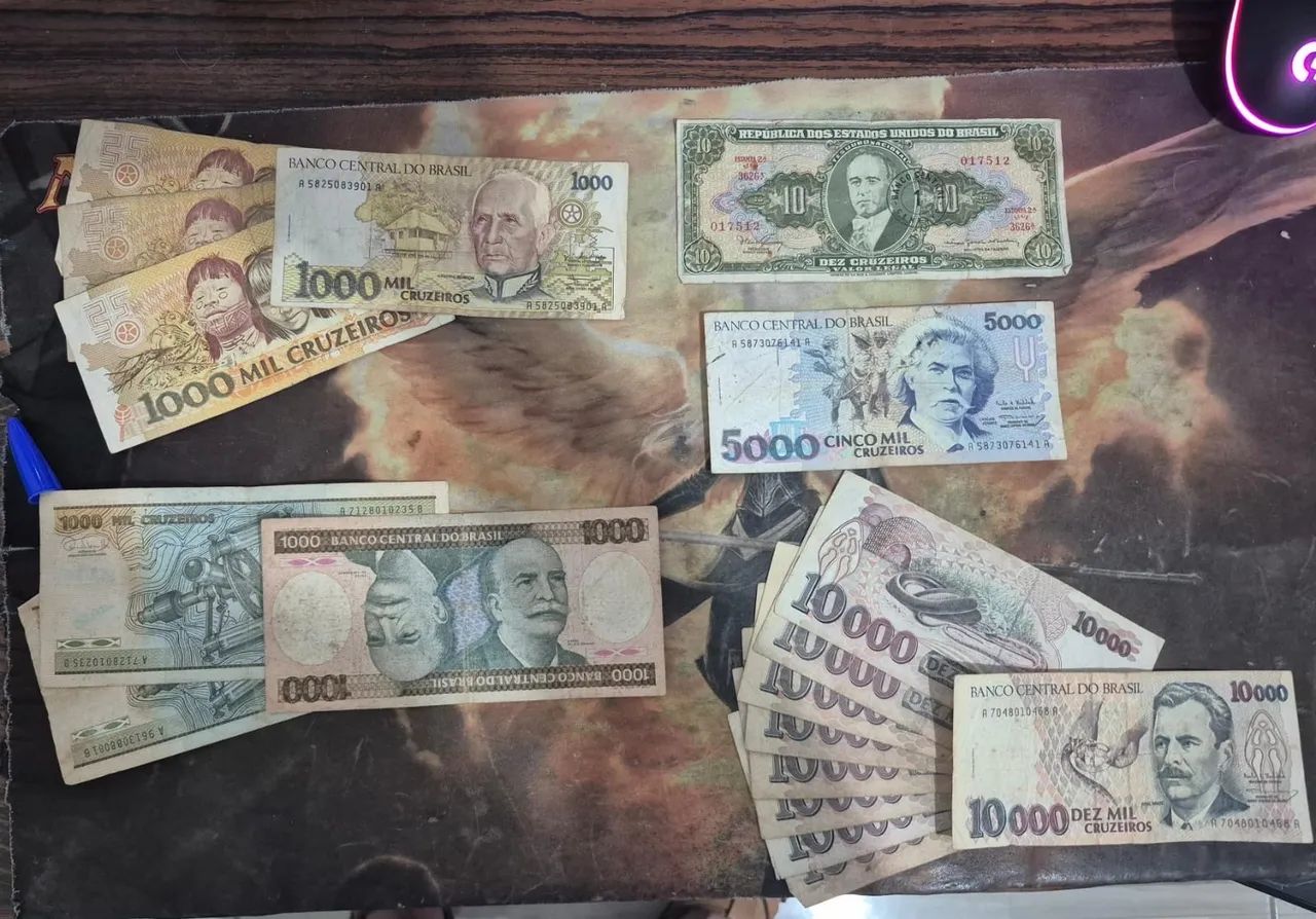 Cédulas Antigas do Brasil - Cruzeiros Históricos para Colecionadores - Foto 3