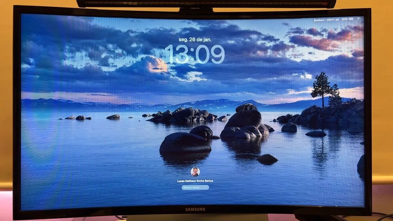 Monitor curvo Samsung 27 polegadas NAO ACOMPANHA O PÉ/ BASE DO MONITOR - Foto 3
