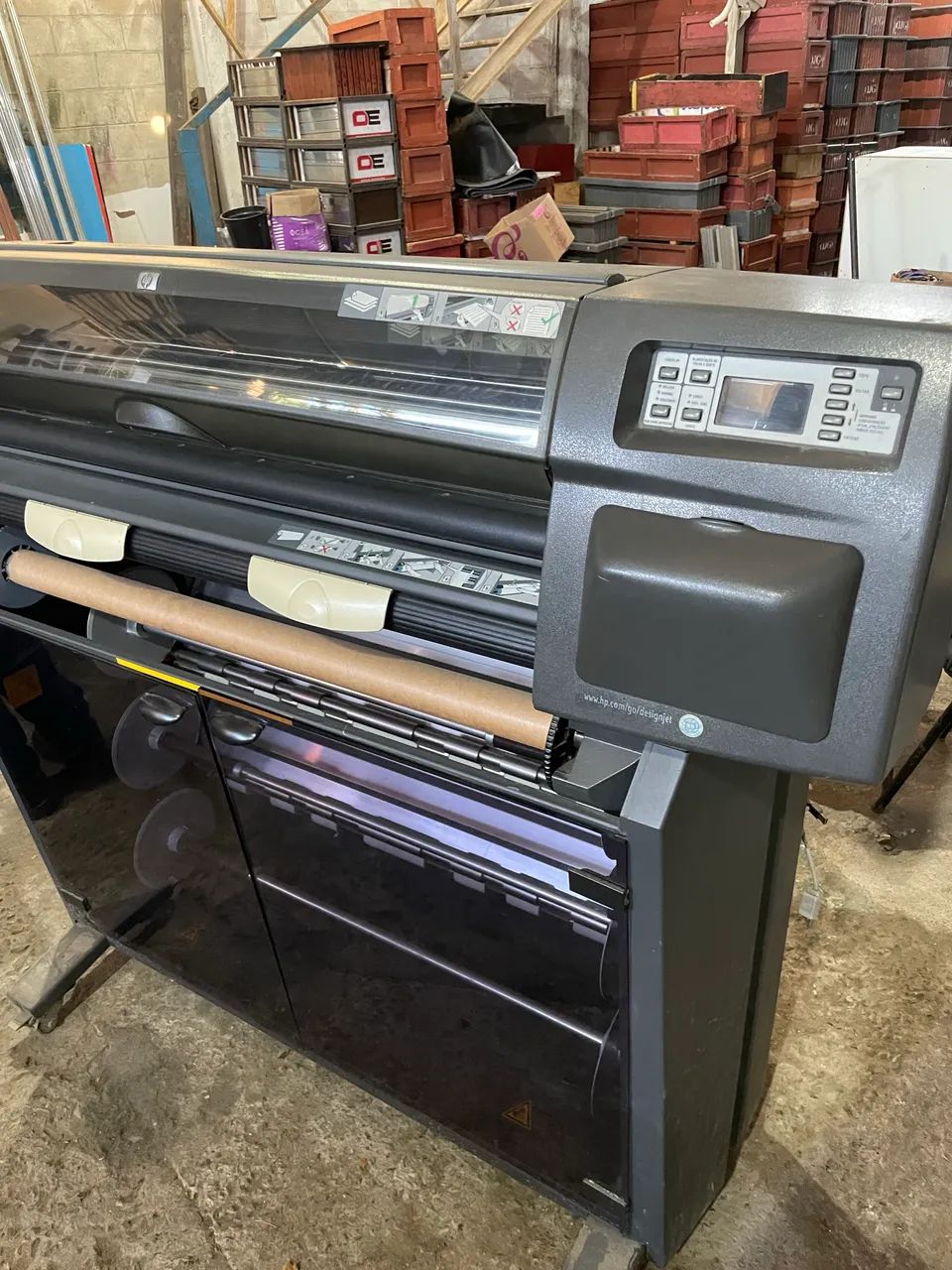 Impressora hp designjet 1055cm plus - Foto 5
