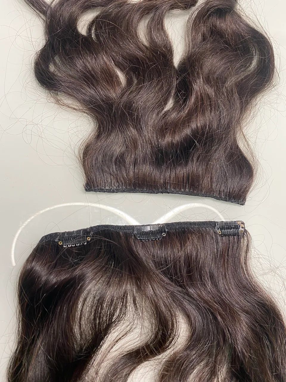 Cabelo 100% Humano Tic Tac  ,2 Telas 