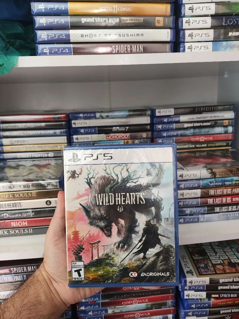 WILD HEARTS　ps5 初回特典コード未使用 Jogo Wild Hearts de PS5 - mídia física - Jogos de Vídeo Game