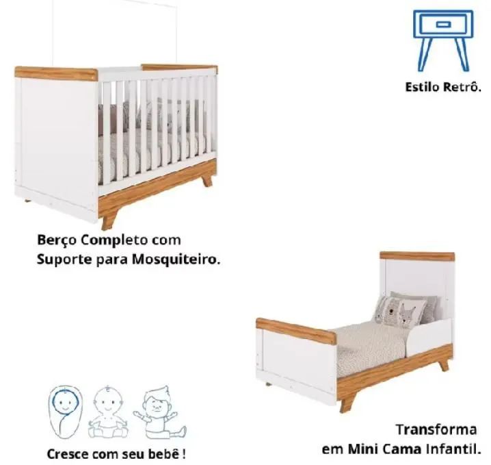 Berço americano e mini cama  - Foto 4