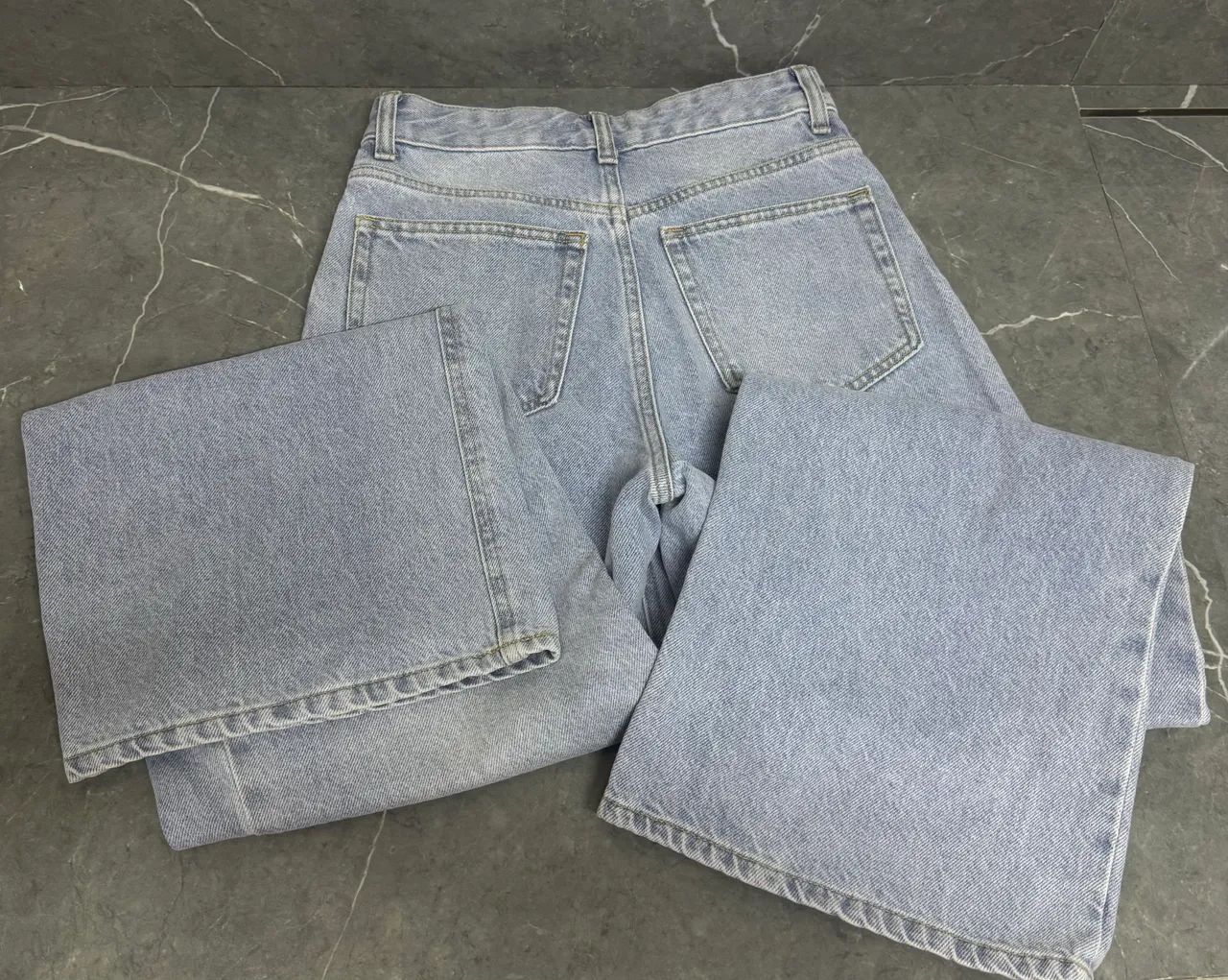 Calça jeans wide leg H&M - Foto 2