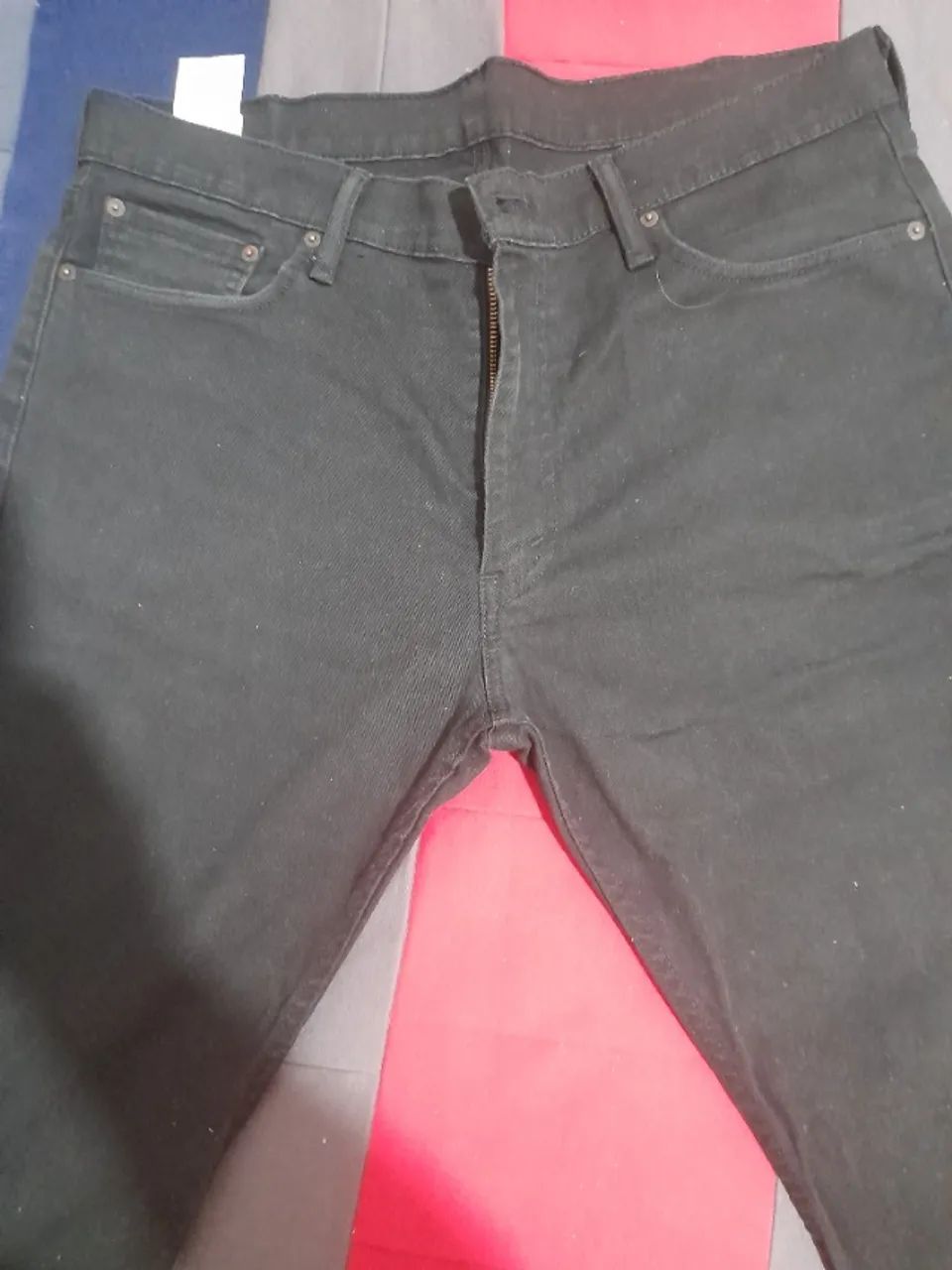 CALÇA LEVIS ORIGINAL PRETA 44