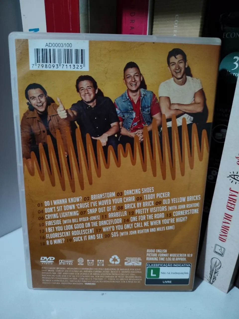 Box Arctic monkeys: AM (cd) e Live in London (DVD) - Foto 4
