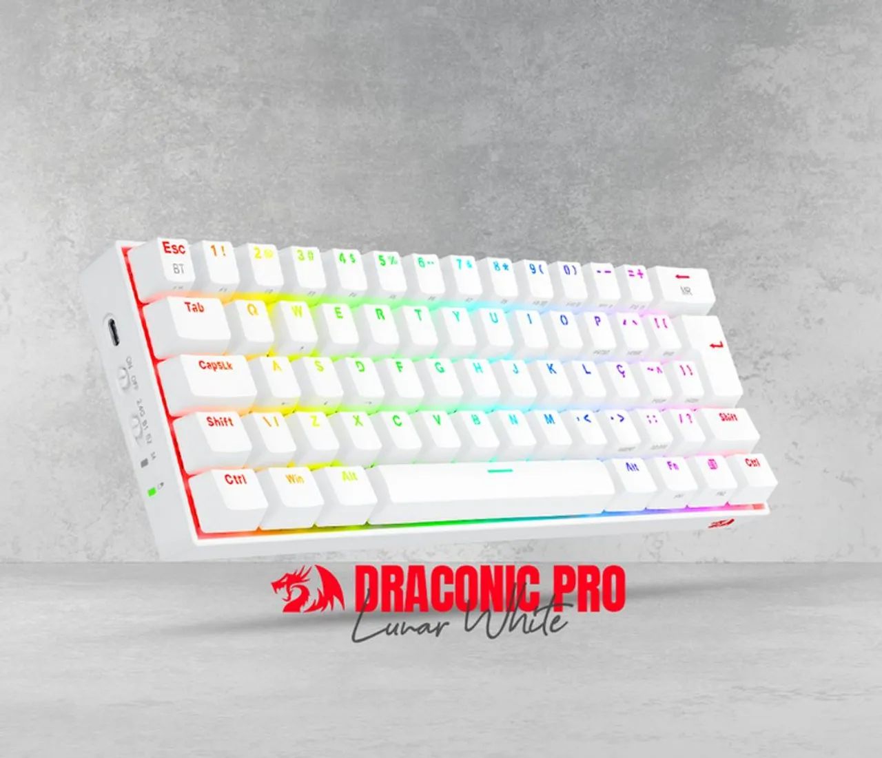 Teclado Reddragon draconic pro