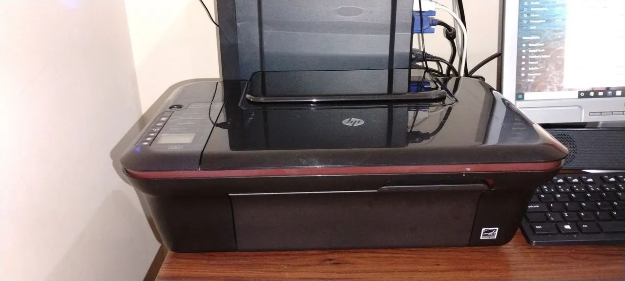 Impressora HP Deskjet 3050 scanner impressão colorida FUNCIONANDO! - Foto 2