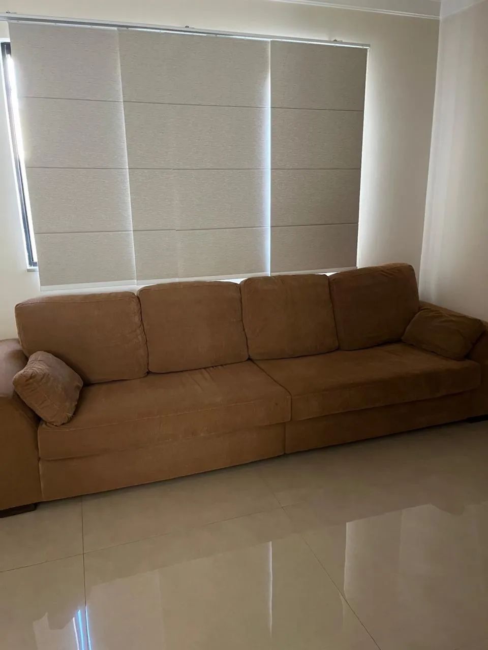 Oportunidade! Sofá Grande 4 Lugares Muito Confortável - Foto 5