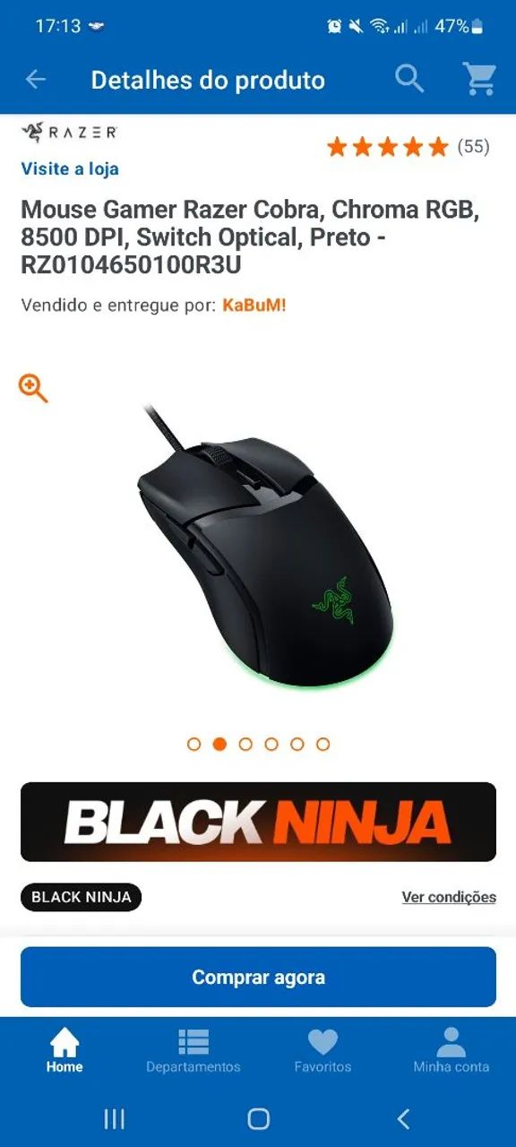 Mouse Razer Cobra ? 