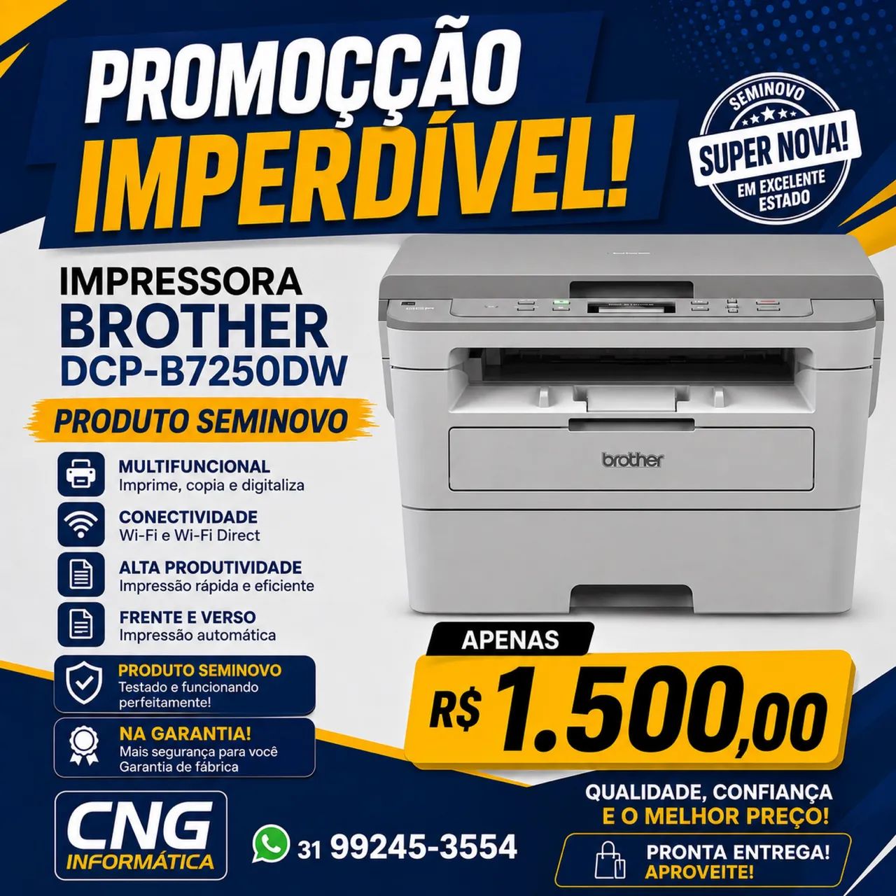 Vendo impressora laser