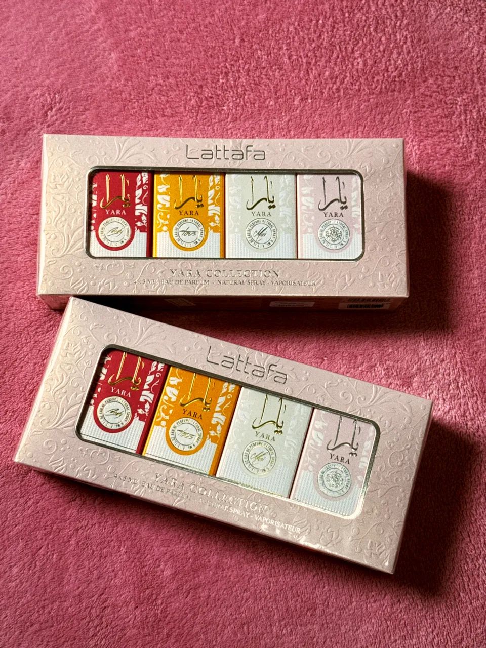 Kit 4 Mini Perfumes Lataffa Da Coleção Yara 5 Ml Cada