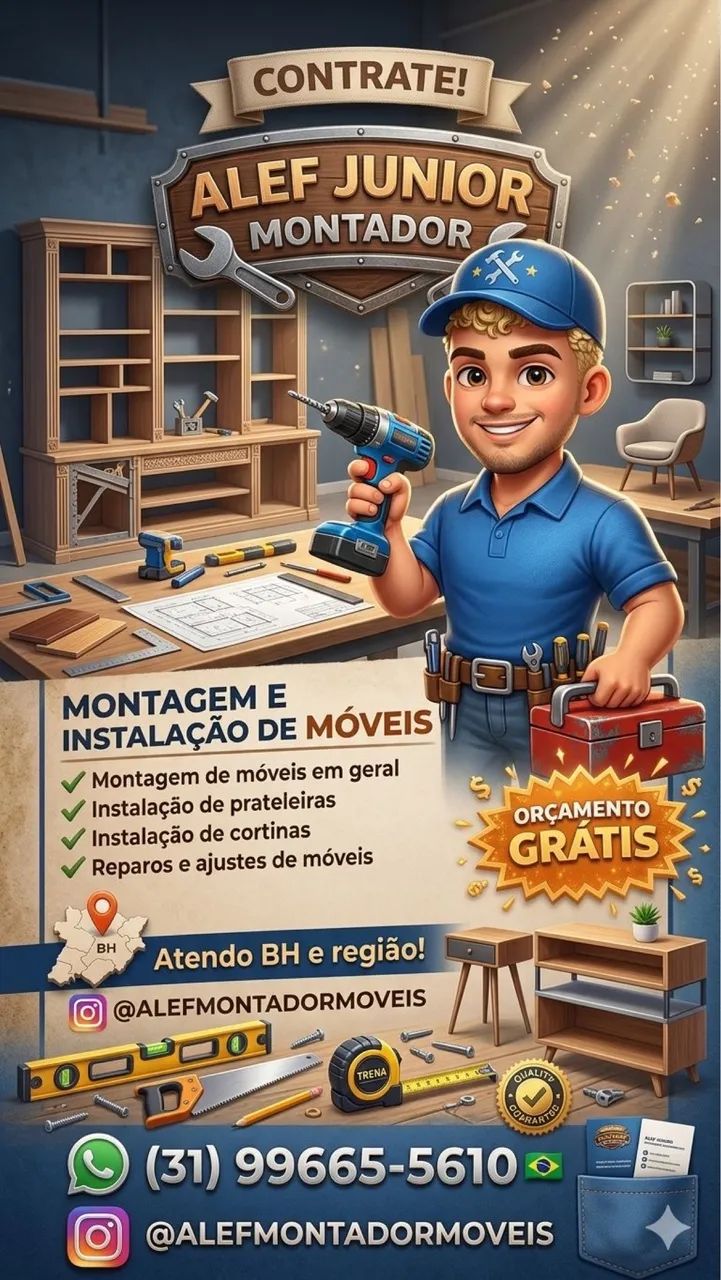 Montador / montagem de moveis 