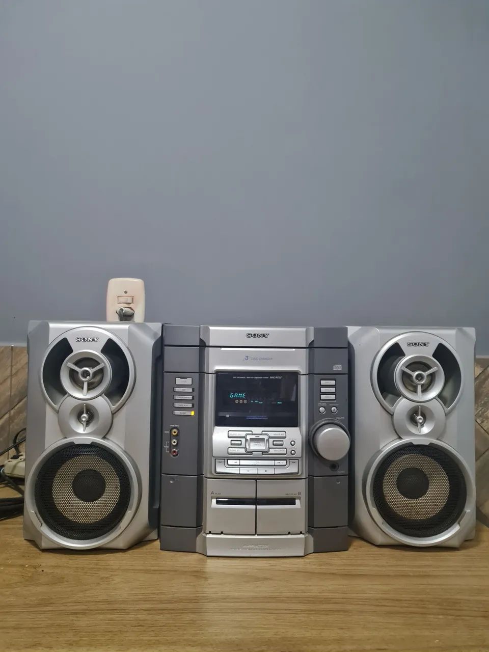 Sony MHC-RG22 só não funciona o CD o restante está tudo ok qualidade de Áudio muito boa