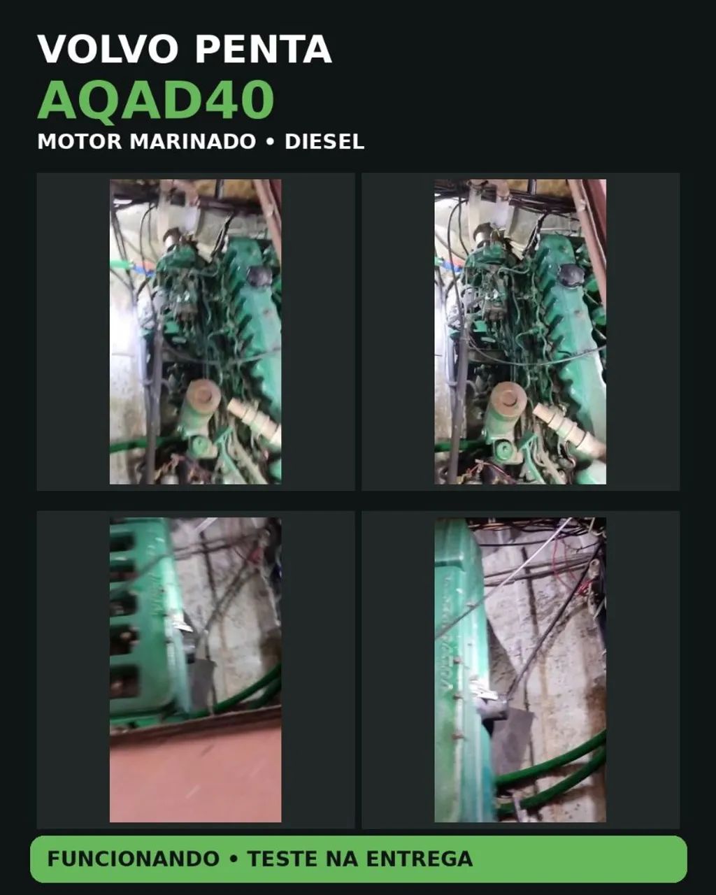 ? MOTOR VOLVO PENTA AQAD40 - 256 CV ?