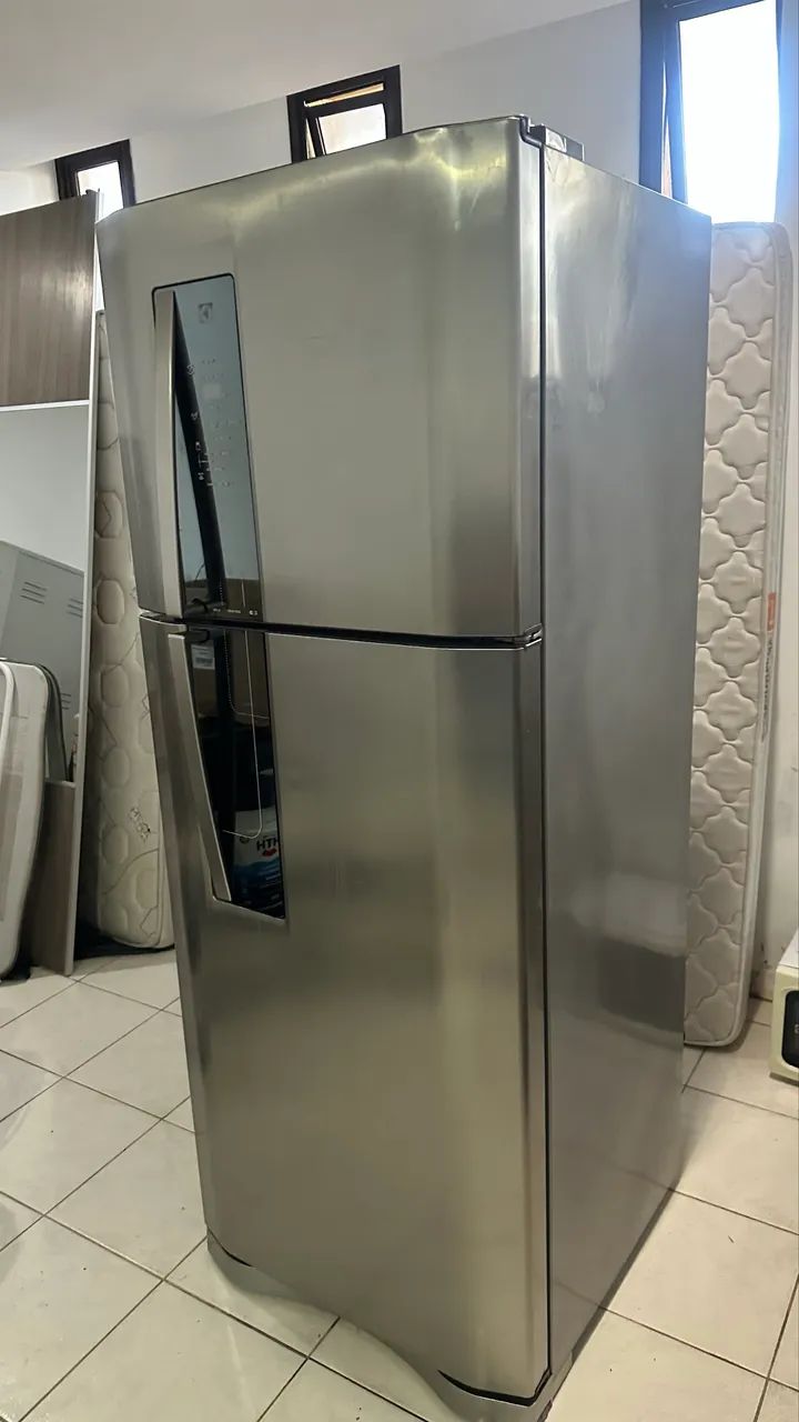 Geladeira Electrolux 427 litros Inox Frost free  - Foto 5