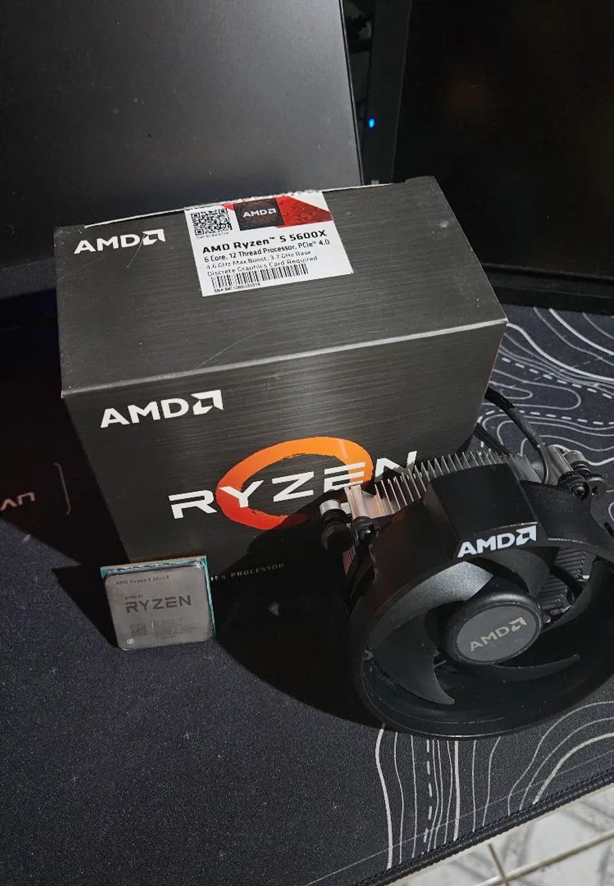 RYZEN 5 5600X + COOLER BOX ORIGINAL - Foto 3