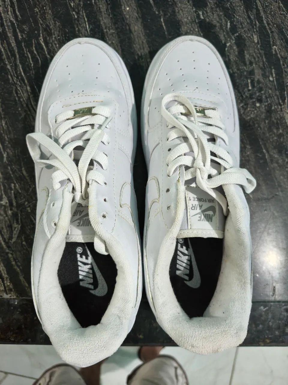 Tênis nike air branco n41 - Foto 2