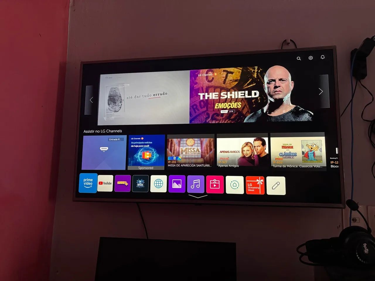 Tv 50 polegadas 4K smart LG funcionando perfeitamente  - Foto 3