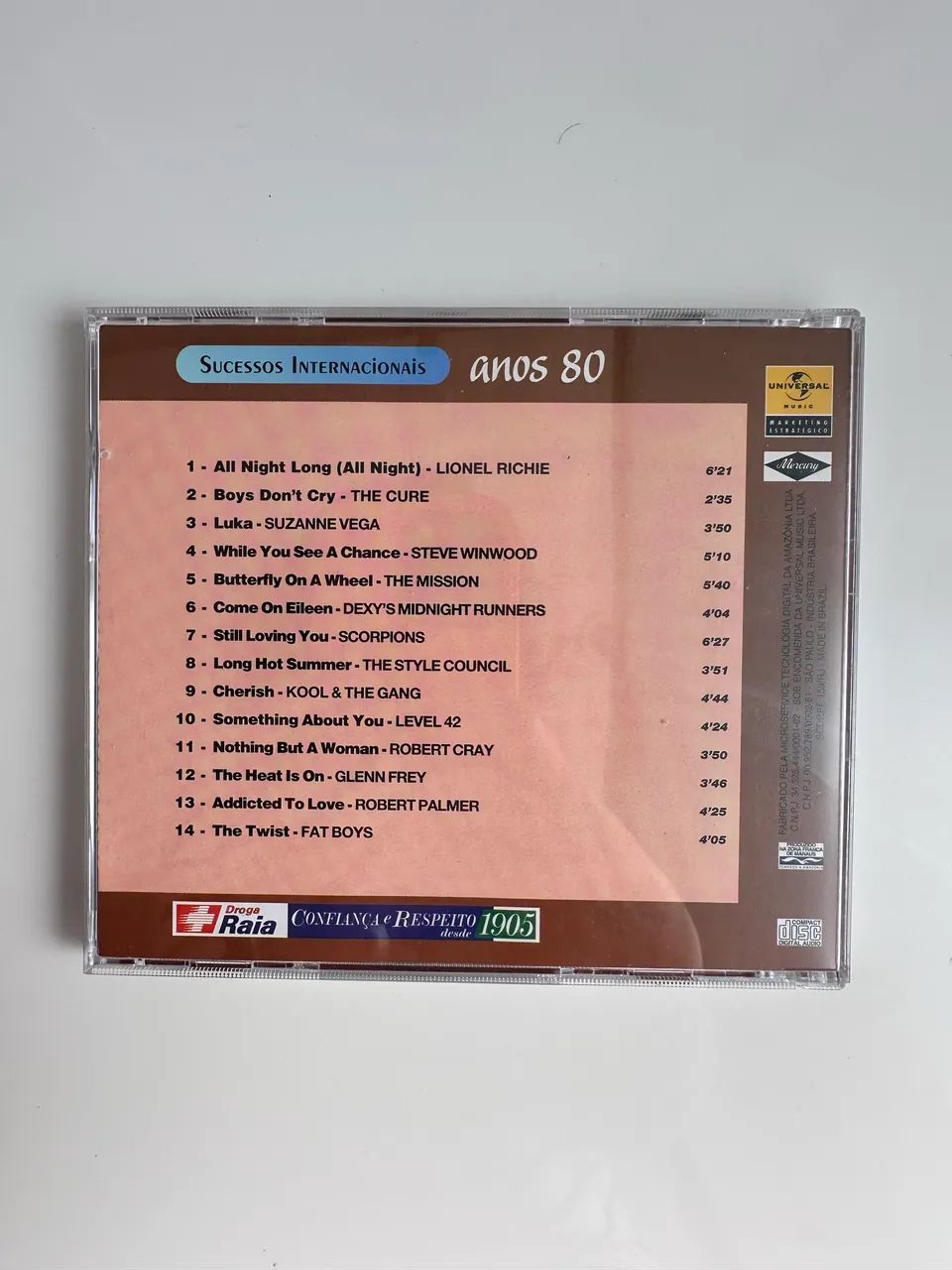 CD Anos 80 - Sucessos Internacionais  - Foto 2
