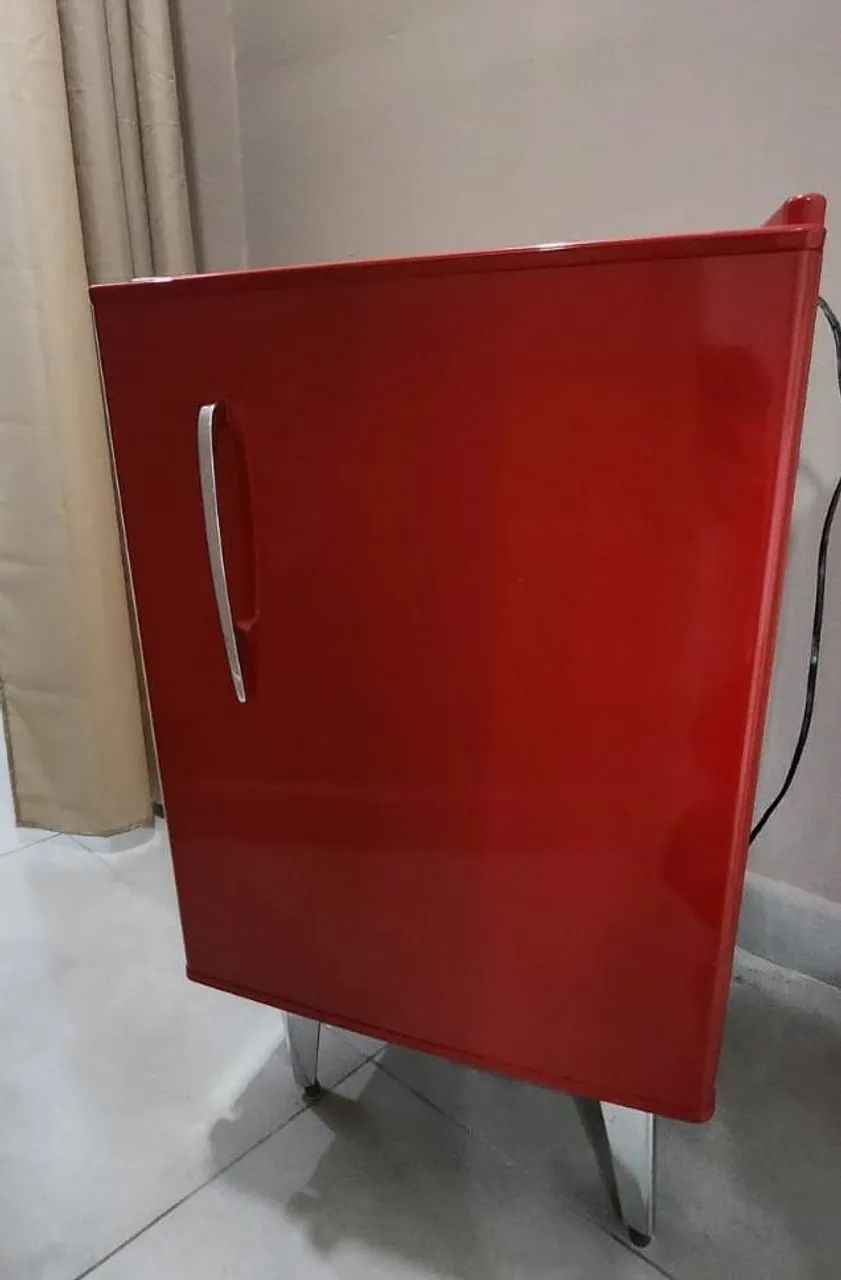Frigobar Vermelho Retrô  - Foto 2
