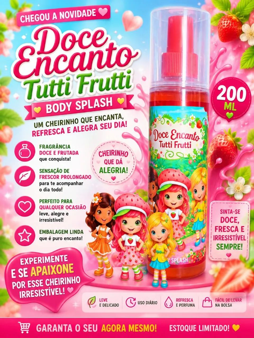 Body splash infantil - Foto 4