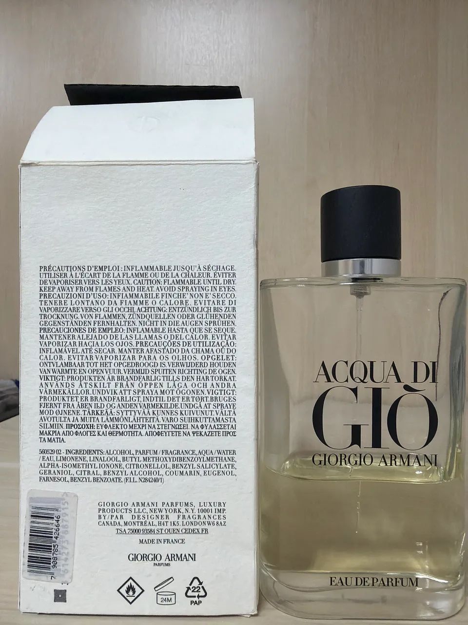Acqua di Gió 200ml com pelo menos 70ml de perfume - Foto 2
