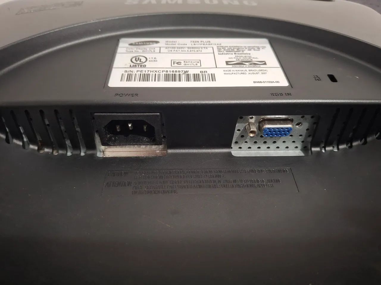 Monitor Samsung doação  - Foto 4