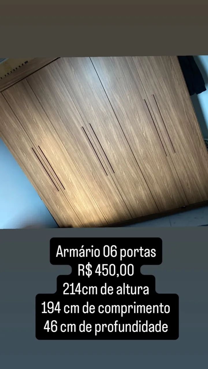 Armário 06 portas 