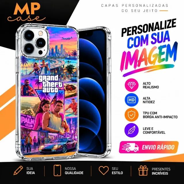 Capinha Personalizada com Foto para Celular - Foto 3