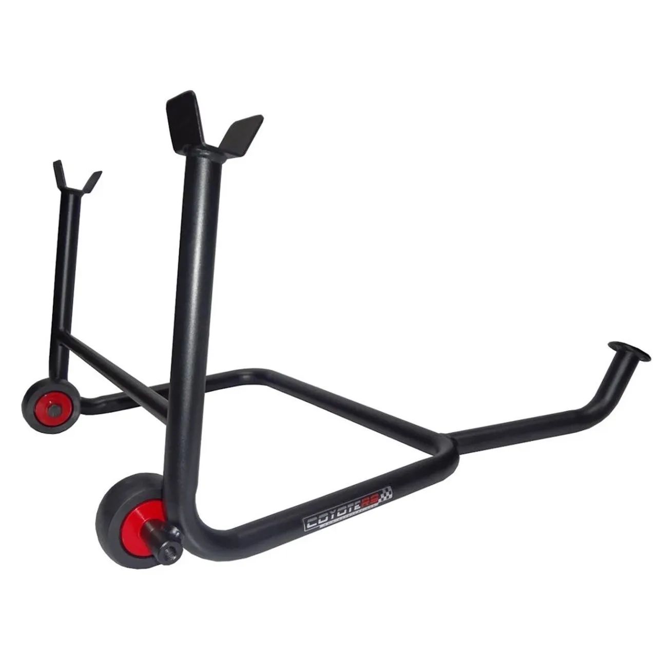 Cavalete de Moto Estribo Coyote Modelo Universal - Preto