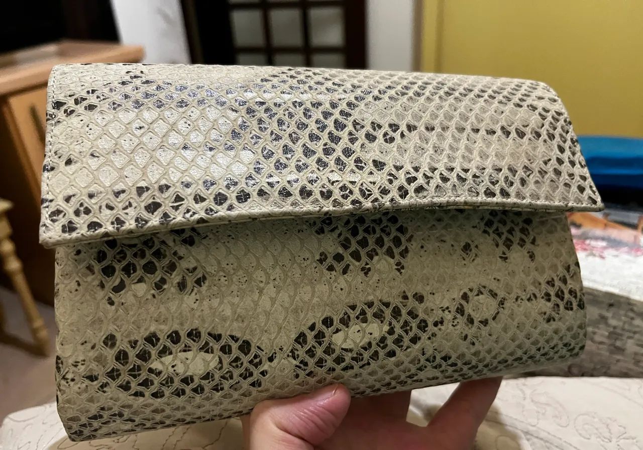 Conjunto Scarpin e Bolsa - Cobra/Píton - Foto 4