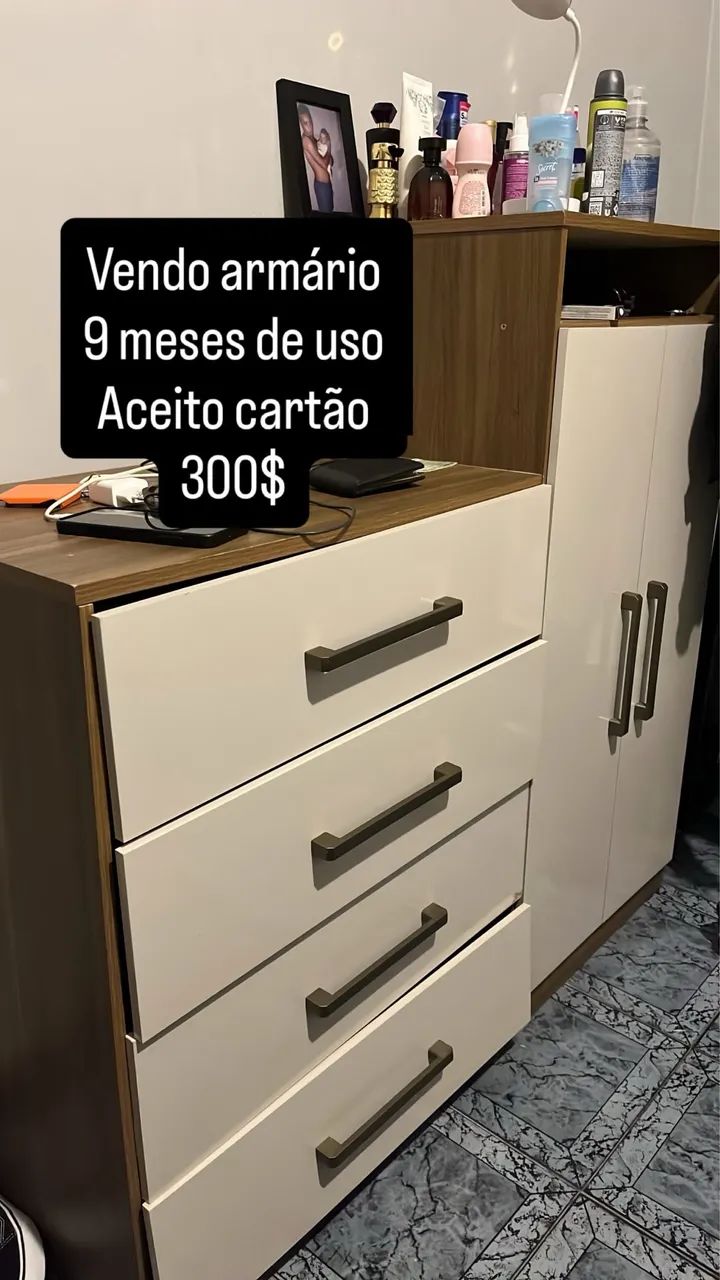 Armário cômoda de roupa 