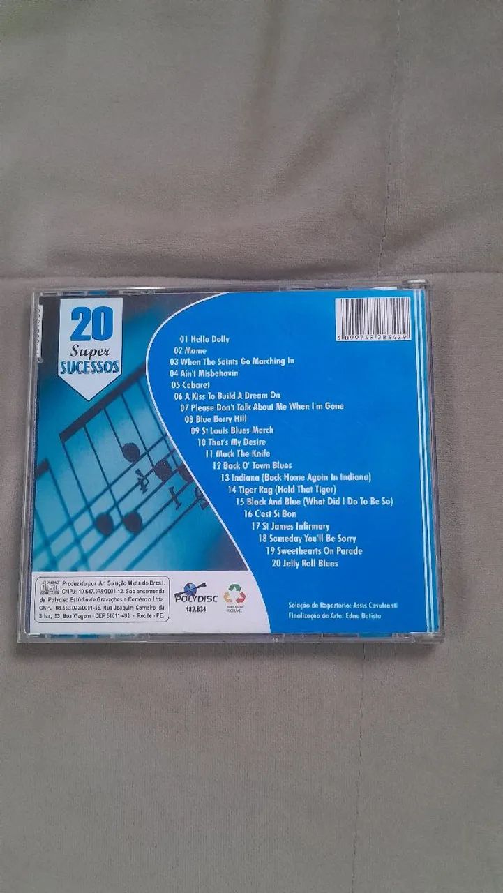 Cd do inesquecível Louis Armstrong  - Foto 2