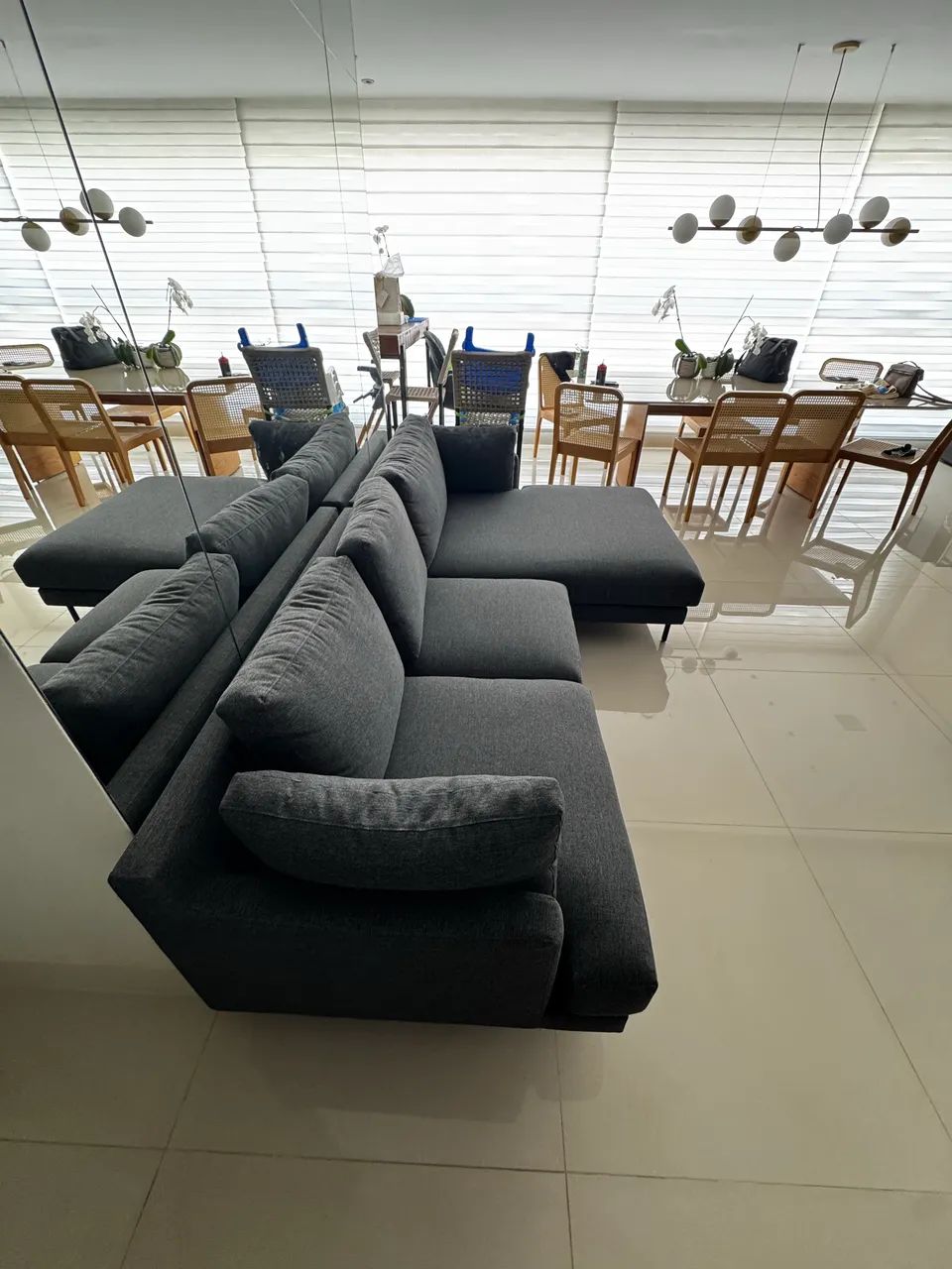 SOFÁ 3 lugares com chaise - Foto 3