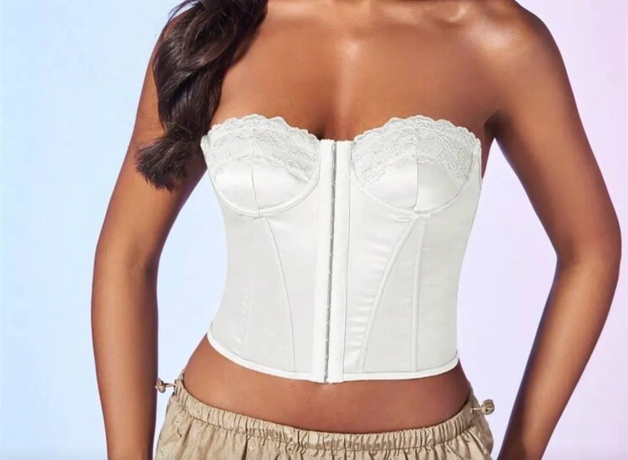 Corset branco 