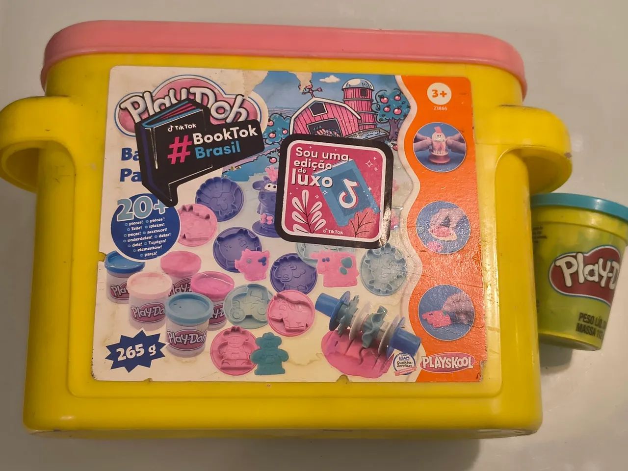 Kit massinha play dooh fazendinha e diversos