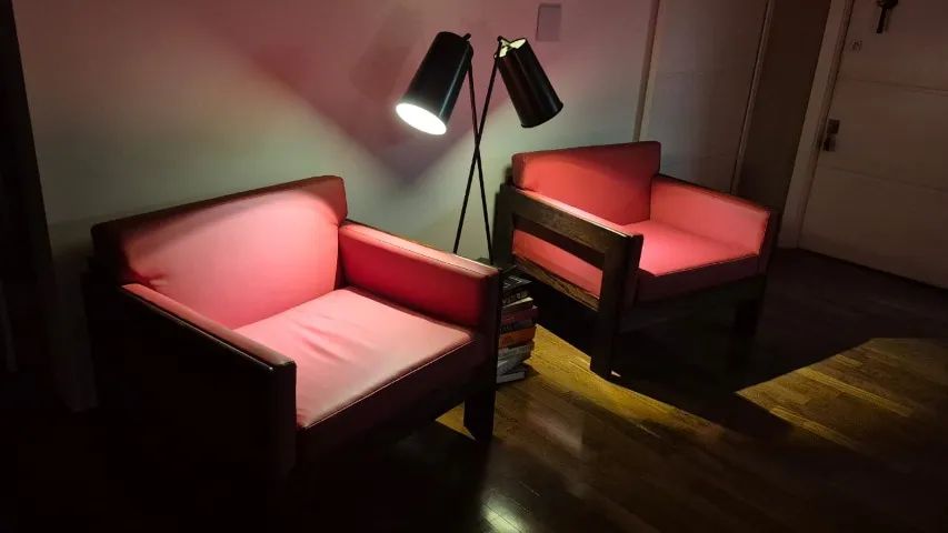 Par de poltronas anos 60 em jacarandá, totalmente restauradas.  - Foto 5