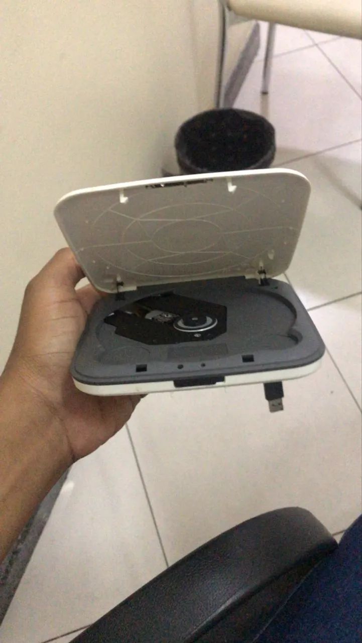 Leitor de DVD e CD Externo para Notebook e PC - Marca LiteOn - Foto 2