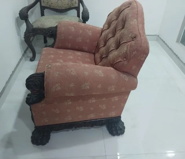 Poltrona Pata de leão - Imbuia  - Foto 5