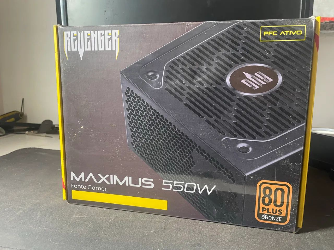 Fonte pc maximus 550W  nova  - Foto 2