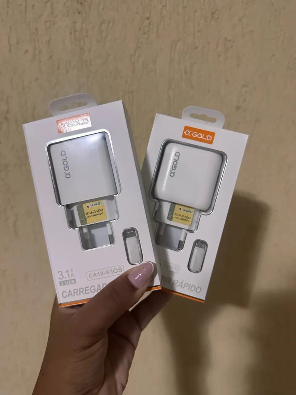 carregador ios/tipo c 