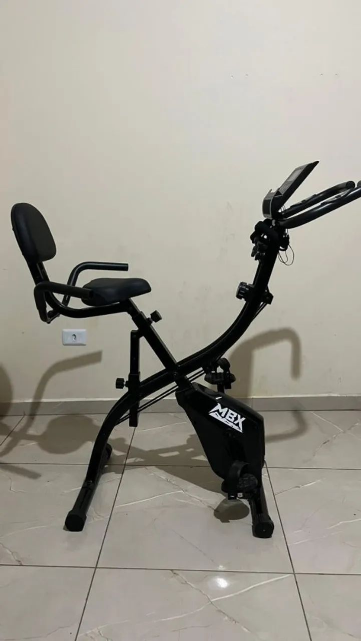 Bicicleta ergometrica com encosto