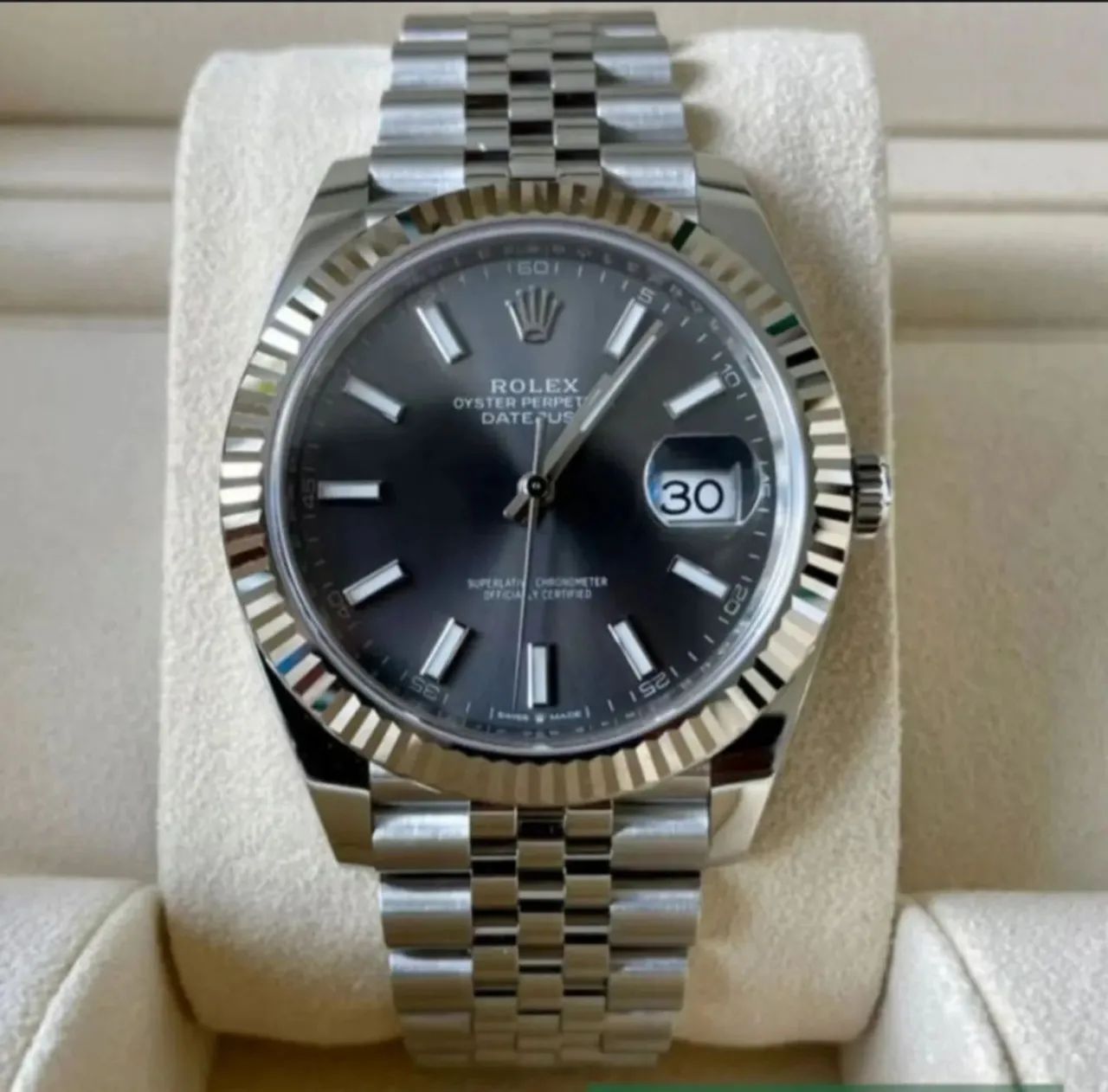 Rolex Datejust 41mm linha Premium AAA+aço inoxidável 904L - Foto 4
