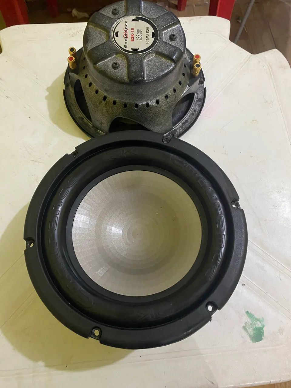 Par de alto falante sub 10 polegadas bobina dupla bravox 800 watts  - Foto 5