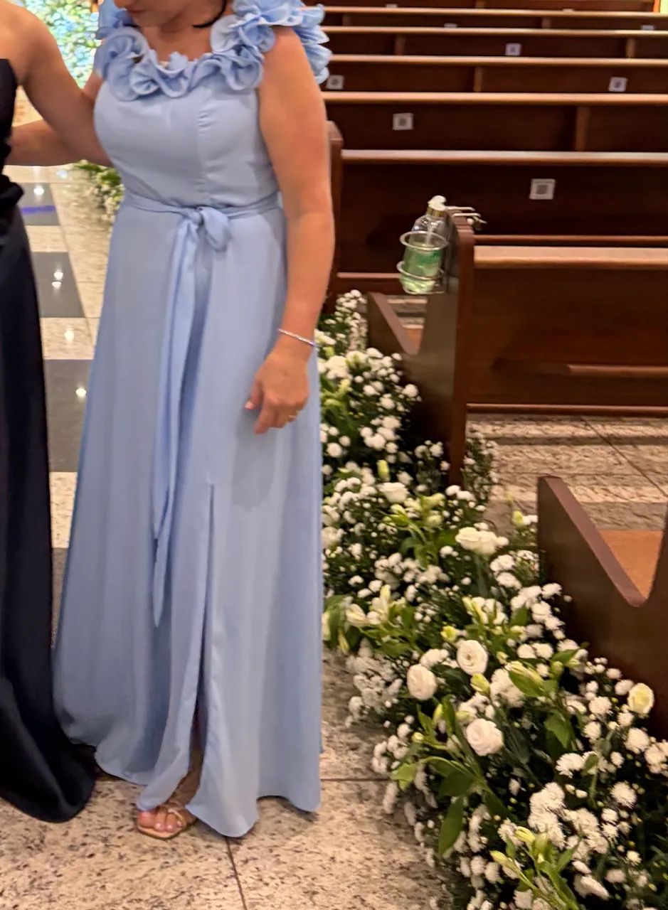 Vestido azul serenity - Foto 2