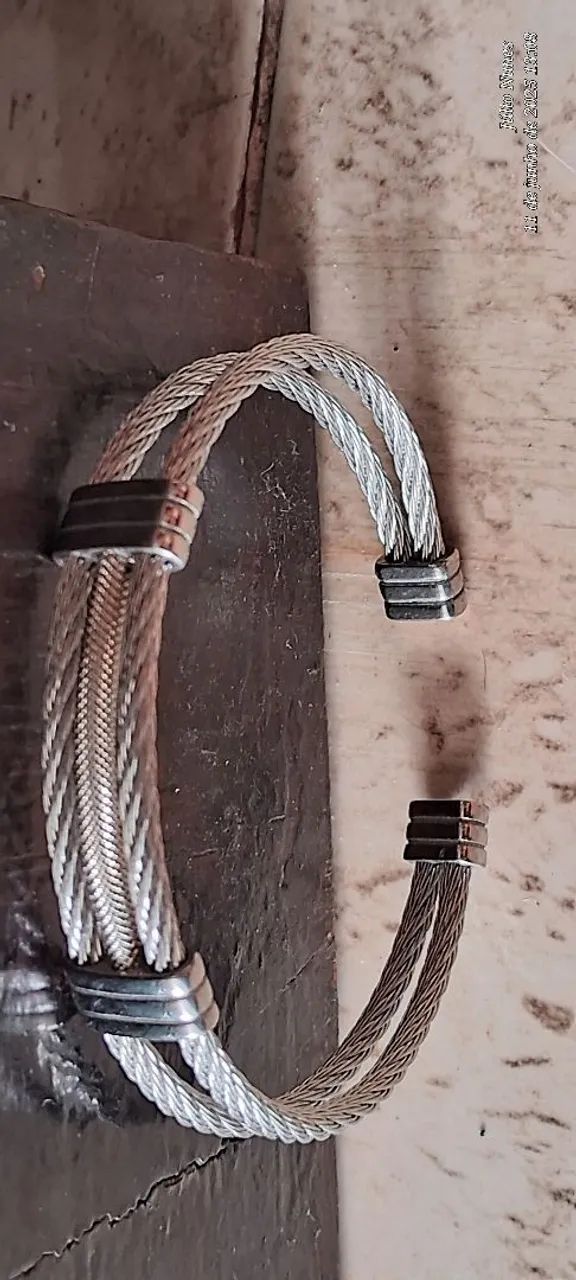 Bracelete em aço  - Foto 3