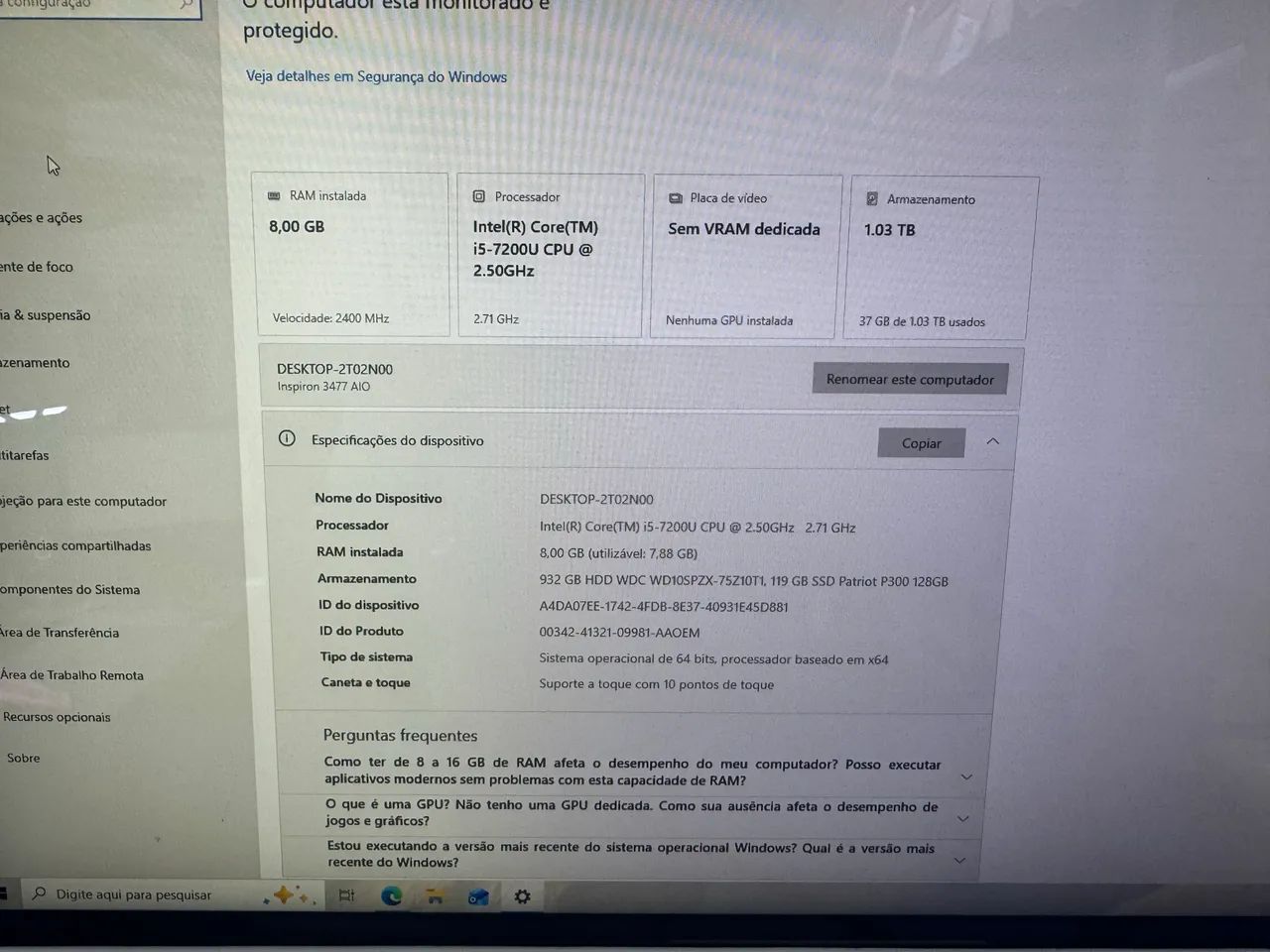 Computador Dell all in one i5   - Foto 3